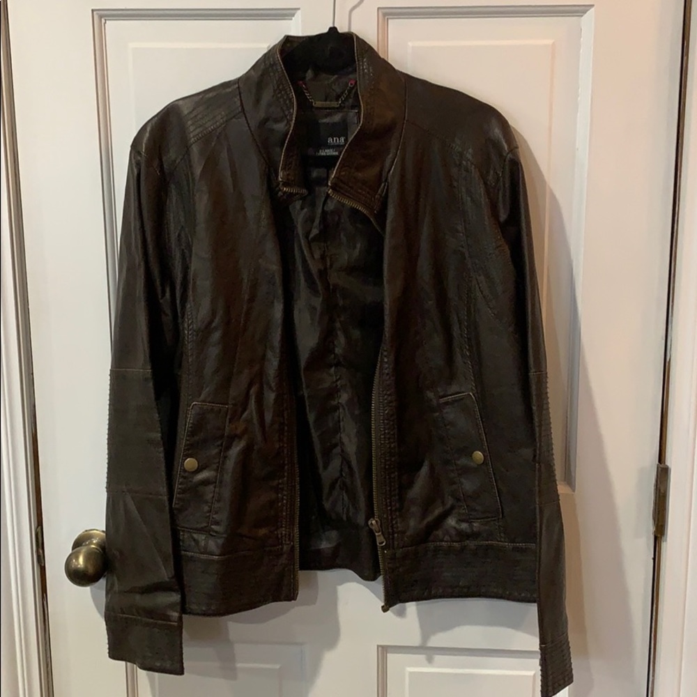 Leather jacket